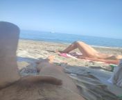 Relaxing on a Greek nude beach from greek nude
