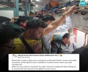Bihar man stood throughout train journey despite confirmed ticket from nityashree venkatraman nudexx bihar anti