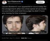 Looks like Lauren Boebert isnt spending any of her grift money on her sons legal issues. from desi mom fuck for money with her son s friend mms clip