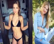 Sammi Hanratty vs Kate Miner. Pick one of these ladies from Shameless (US) to fuck and one to suck you off from miner