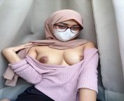 Hijab girl already on cumslut duty from lesbian hijab girl