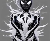 Gwenom before marriage to King Spider-Venom by me &amp; AI. from bridegroom amp bride romance before marriage boops kiss