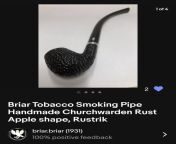 Has anyone here purchased a pipe from briar.briar on Ebay? from brookelyne briar