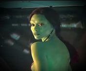 Gamora in the original GotG trailer.Wondering if this was really a deleted scene or intended as a promo shot considered her eye contact with the camera.Thoughts? from tamil comedy deleted scene
