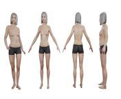 Yun-Jin Naked Model from naked model catwalk