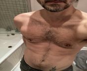 (43) grey beard chest hair porn ? from blow brying hair porn