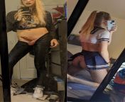 Would you rather fuck me as a goth slut or a little school girl from 18 school girl xxxadale ki a