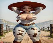 Toy Story Jessie (XayaAI) from andy toy fuck jessie xxx