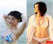 Best of the Breasts: Round 2, Match 1 - Fumika Baba Vs. Mao Ichimcihi from baba baba