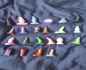 MY MINIDICK ARMY SO FAR (in order the brands are 3x Strangebedfellas, 3x Funkit toys, 4x Lust Arts, 12x Bad Dragon) from naple 3x
