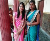 Who is sexy and Seductive in saree?? Pink or Blue comment from desi bhavi xxx in saree choti golpo chacioom