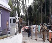 Kanyakumari dist Christian missionaries filed a complaint that Bharat Matha statue hurts their religious sentiments. Police promptly covered the statue and arrested Hindus who protested. from matha kata lash