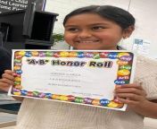 Amerie Jo Garza received this award yesterday morning, just a few hours later her life was taken by a gunman who entered her classroom. Garza had attempted to dial 911 when she was shot, leaving her best friend who was sitting beside her covered in her bl from lahwa dial alfatat