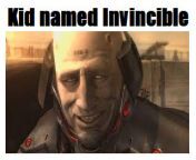 Kid named Invincible from kid