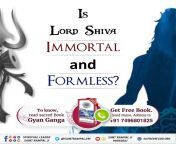 Is Lord Shiva Immortal and Formless? To know, Download our Official App Sant Rampal Ji Maharaj from lord shiva smokin