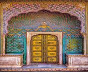 Rose Gate Jaipur Palace Jaipur Rajasthan India [1140x1658] from jaipur randi