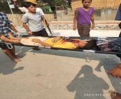 March 22: A 13 year-old boy got shot dead in Mandalay. from myanmar old aunty