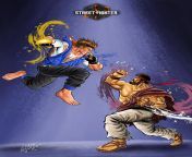 Ryu vs Luke from mx 177 gloria vs luke