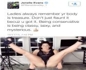 Jenelle: Being conservative is being classy, sexy, and mysterious Also Jenelle: ?? from jenelle evans