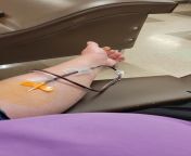 (??Needle and blood??) I was finally able to donate my plasma today after trying for the 3rd time ??? from fast time xxx and blood fergnet