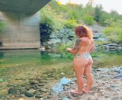 Just naked fishing in my favorite hidden spot. from women naked fishing