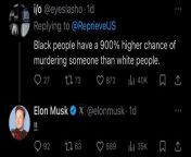 Elon Musk goes full NAZI racist on Twitter. from full nazi bf com xxx
