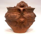 Pot depicting a woman giving birth. Yamanashi, Japan, J?mon period, 3500-2500 BC [1280x1580] from wap xxx woman giving birth com