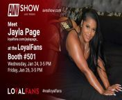 The One, the Only ~ Jayla Page is at AVN! from jayla page thick