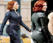Which pre-MCU marvel movie character would look hot fucking Black Widow? from fucking blonde widow