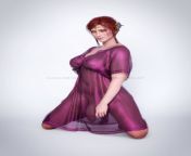 Triss Night Gown (nome02_art) [The Witcher] from futanari triss busty females