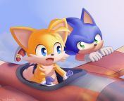 Tails and Sonic from tails and sonic by dahsharky