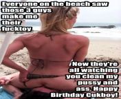 Well..... now I wanna go to a nude beach and eat creampie after creampie out of her in public. Lol from eat thicc after creampie