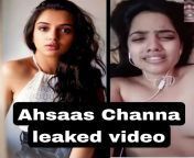 Ahsaas Channa recently leaked MMS from rcf kapurthala mms