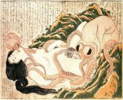 The first recorded instance of tentacle porn was made by Hokusai in 1814 Japan from porn bangla mms coma nau xxx videox japan