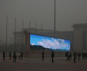 Industrial pollution so bad you cant see the blue sky anymore? Problem fixed!!! (Beijing 2015) from beijing