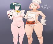 Sakura and Hinata showing off their Halloween costumes (u/Unlucky_Feature_826) [Naruto] from kat wonders super sexy halloween costumes day 17 mp4