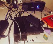 the most messy and accurately realistic setup of an IT university student with an ps2 from easiest ps2 slim