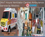 Now Medivic Ambulance Service in Patna, Bihar from darbhanga saxy bihar bhojp