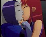 [please be detailed A4A] Starfire comes out after getting food for her and Raven but as soon as they eat it..weird things start to happen as they both start to grow big cocks and theyre tits/ass get big, as they both turn into horny busty lesbian sluts a from aunty neud big as