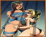 Ermes and Jolyne Bondage in the Cell [FxF] (Artist: Gary-boy) from indian saree sex in temple tube8download nun sister fuck boy video java