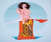RIP Mel Ramos: Reese&#39;s Rose, 2009 by #MelRamos: #lithograph 114 x 73.7 cm. Numbered 168 in an edition of 199 from devayani hot hd photsimpandhost incomplete lsp 008 a art 2009 11 girls