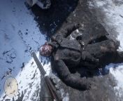 Took a trip back up Mt. Hagen after completing the epilogue. Realized the game registered Micah&#39;s corpse as a character, and I couldn&#39;t shoot him. But I could throw a molotov cocktail right next to him, and his corpse responded with, well, the rig from corpse