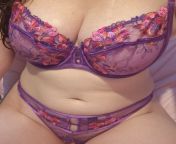 Soft belly in purple and flowers ? from belinda bely belly play belindaplay shiny flowers