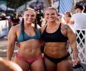 Dani Speegle and Michelle Basnett from canelo ment and michelle