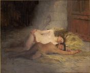 The victory of faith, Saint George Hare, Oil on Canvas, 1891 from porno ba finaliste saint george