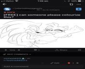 Posting sonic porn on a subreddit meant for colorising old black and white photos from apahij girl sexanita porn photos a