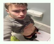 Seductife boy in a public toilet????? from russian boy in the shool toilet