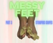 Messy Feet Part 3! Link in the comments! from assamese pornstar ankita borah part 3