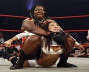 Awesome Kong dominating Gail Kim from awesome kong nude