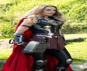 New shot of Natalie Portman as the Mighty Thor. Now that she&#39;s playing a superhero I find her extra attractive, as I do with any actress playing a superhero. from krrish saxxx new shot